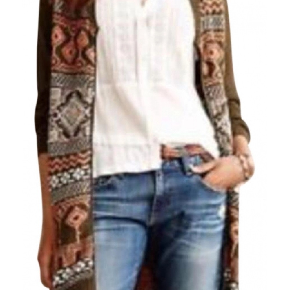 Anthropologie Moth Zip Up Cardigan